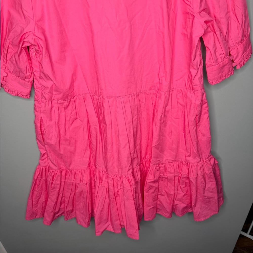 NWT J. Crew Ruffleneck Tiered Popover Dress - Picture 8 of 10